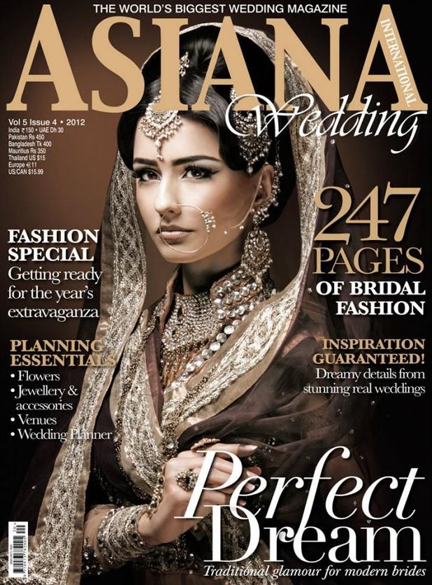 ASIANA magazine cover template