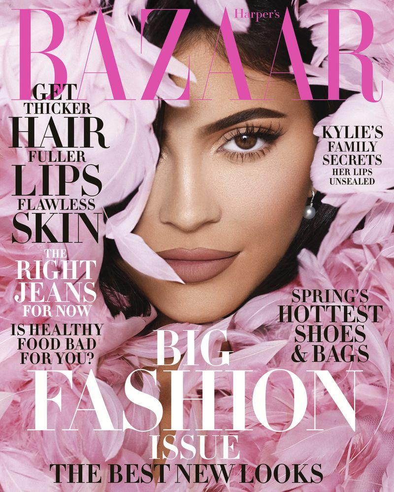 BAZAAR magazine cover template