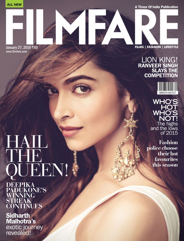 FILMFARE magazine cover template